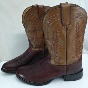 Tony Lama Two-Tone Cowboy Boots Men's Size 11D